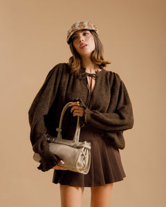 Maglione in lana con laccetto - AO8503
