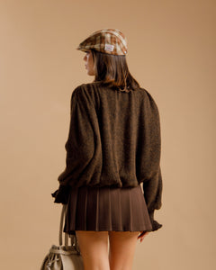 Maglione in lana con laccetto - AO8503