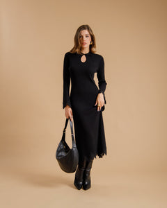 Abito midi in maglia - U80611