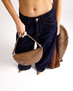 Jeans jacquard floreale - P16680