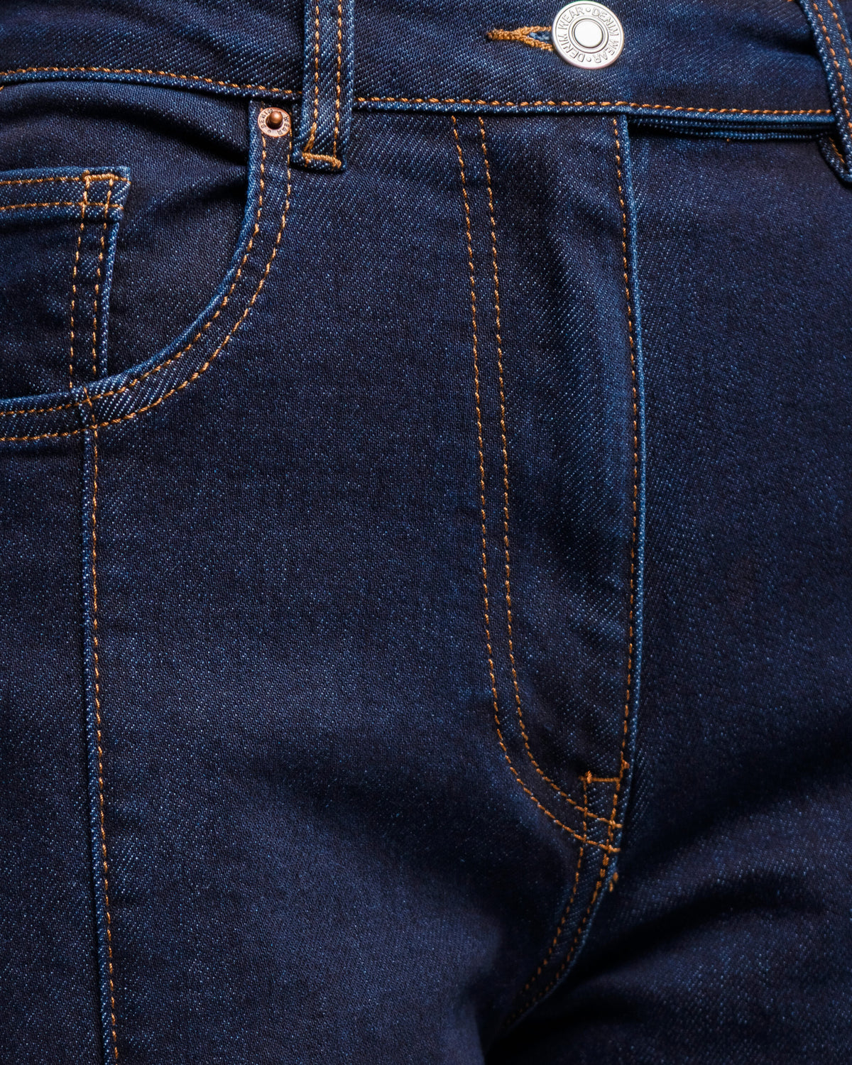 Jeans ballon cintura denim - 9353