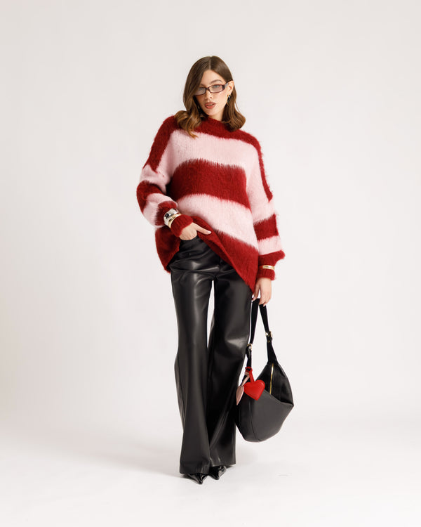 Pull doux à rayures - T3470