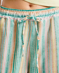 Pantaloni a righe VERDE - 11625