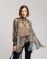 Camicia volume animalier - H13568