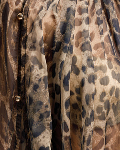 Camicia volume animalier - H13568