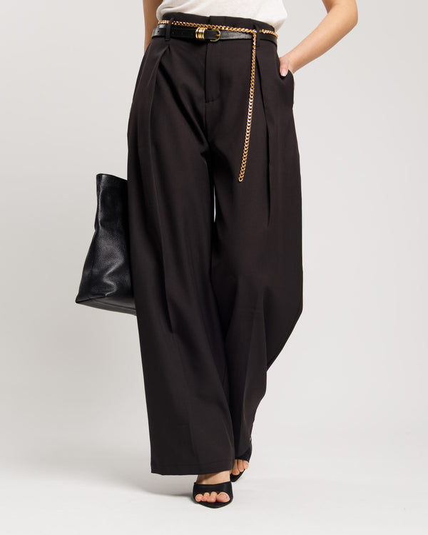 Pantaloni con pinces ed elastico  - M759 SLC