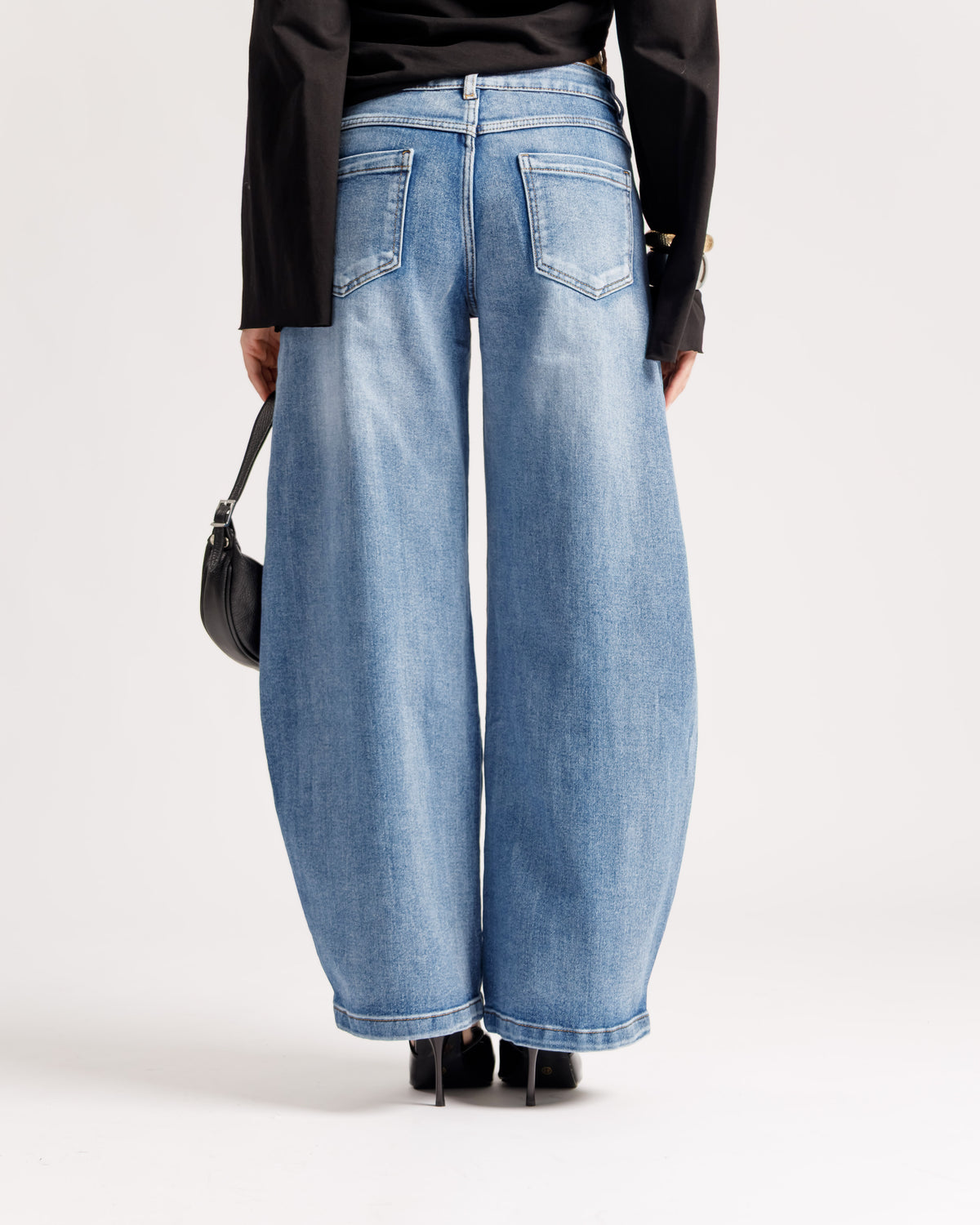 Jeans bustino animalier - H3881
