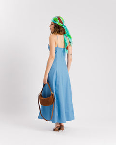 Abito midi denim - PS9626
