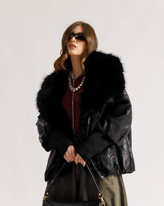 Bomber oversize con polsini - CV2228