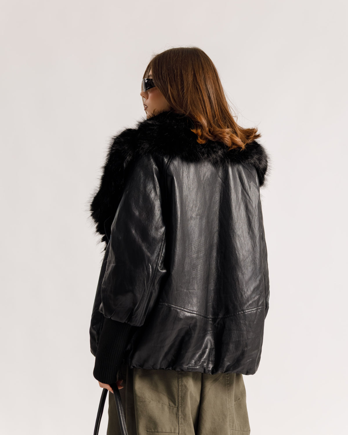 Bomber oversize con polsini - CV2228
