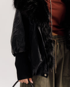 Bomber oversize con polsini - CV2228