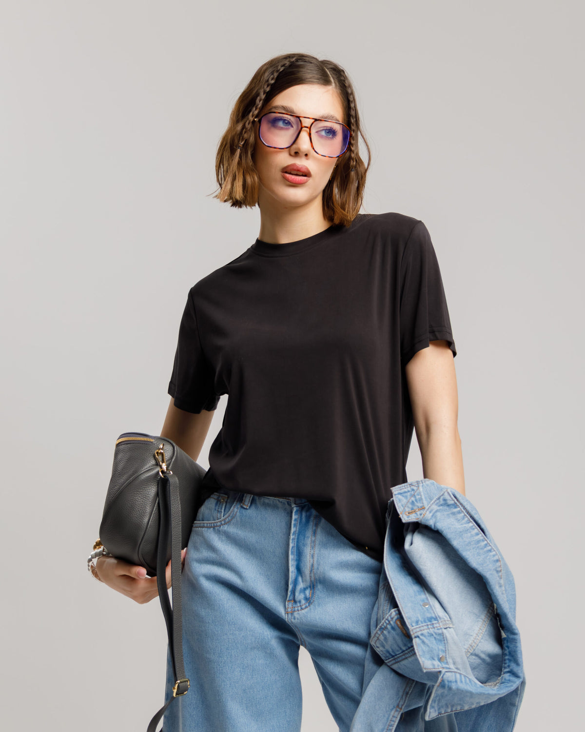 T-shirt in lyocell - 5708 slct