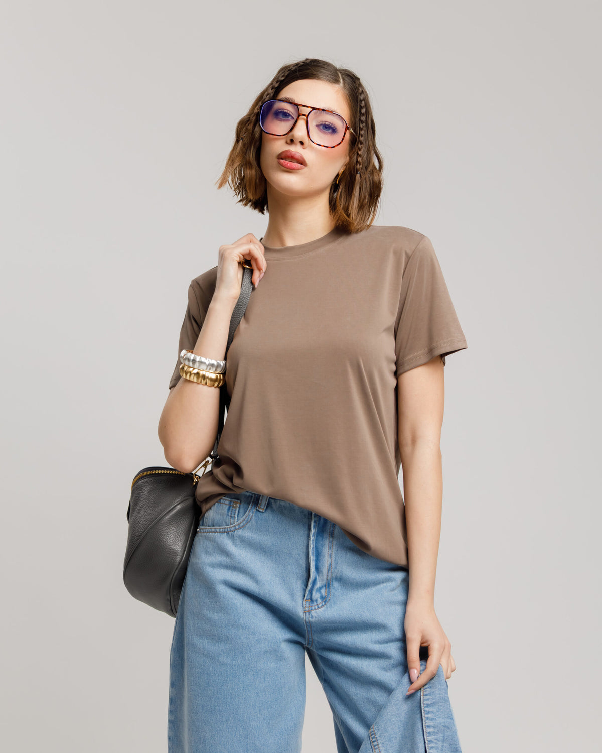 T-shirt in lyocell - 5708 slct