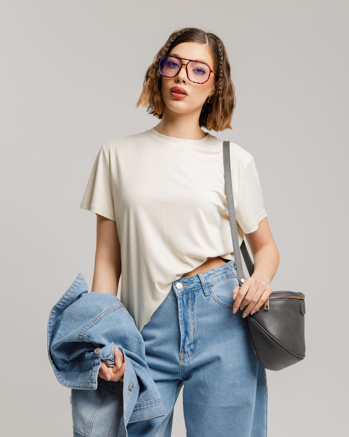 T-shirt in lyocell - 5708 slct