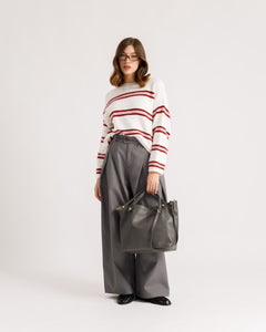 Maglione in lana a righe - 3551