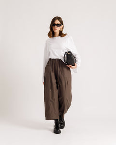 Pantaloni ampi coulisse - P16802