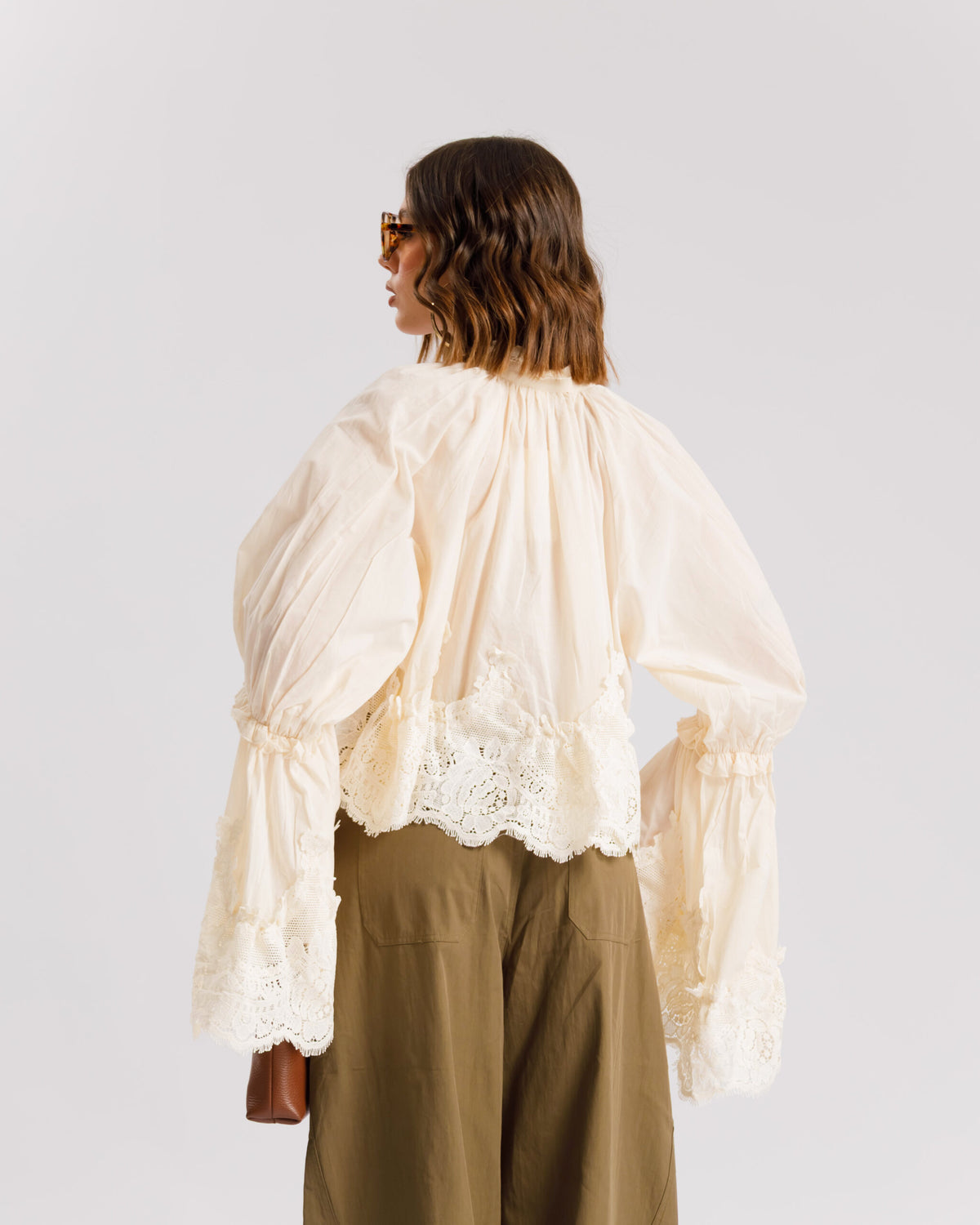 Camicia in cotone boho - H15033
