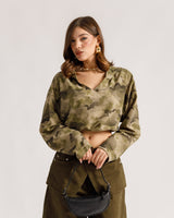 Maglia military cappuccio - H16970