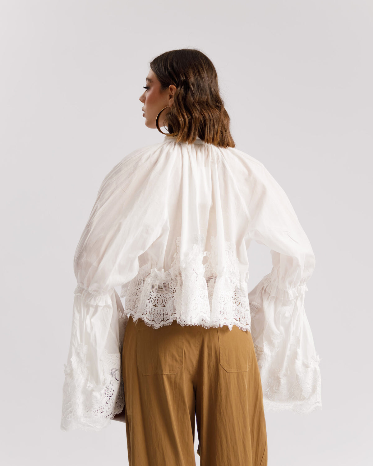 Camicia in cotone boho - H15033