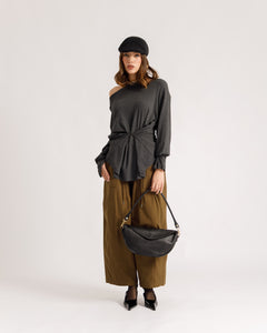 Pantaloni ampi coulisse - P16802