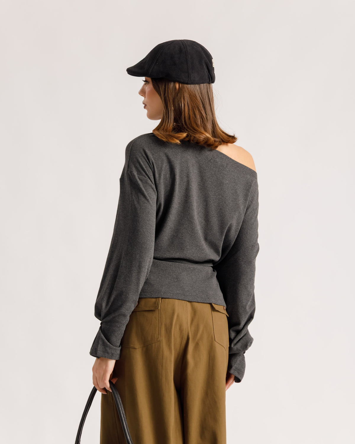 Pull en coton avec bouton - H15903