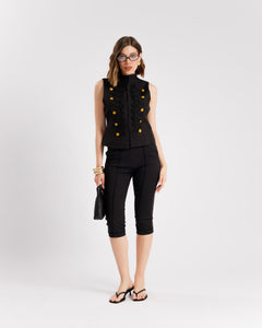 Gilet con alamari - G15678