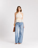 Jeans wide leg - 9055