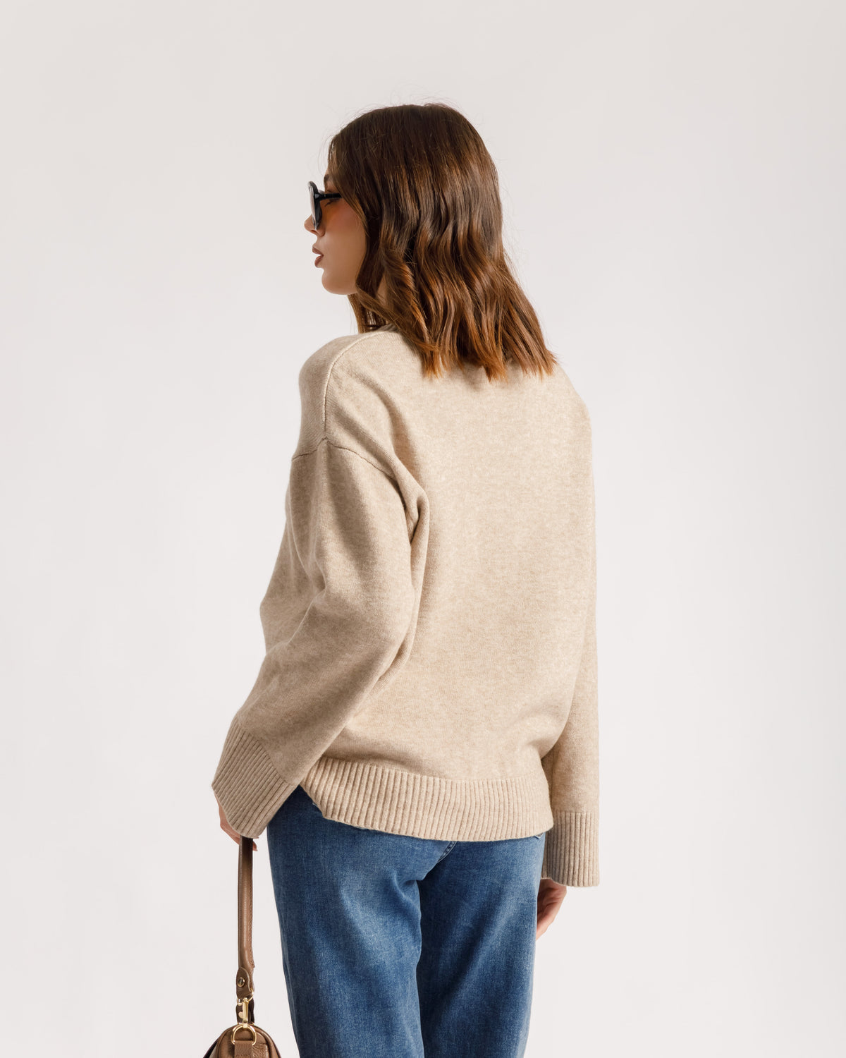 Maglione con manica a tubo - PL4950