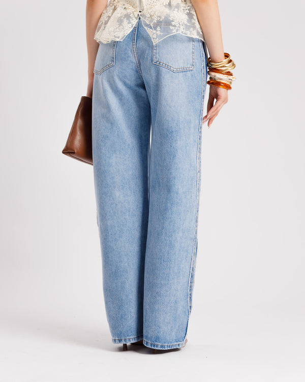 Jeans wide leg - 9055