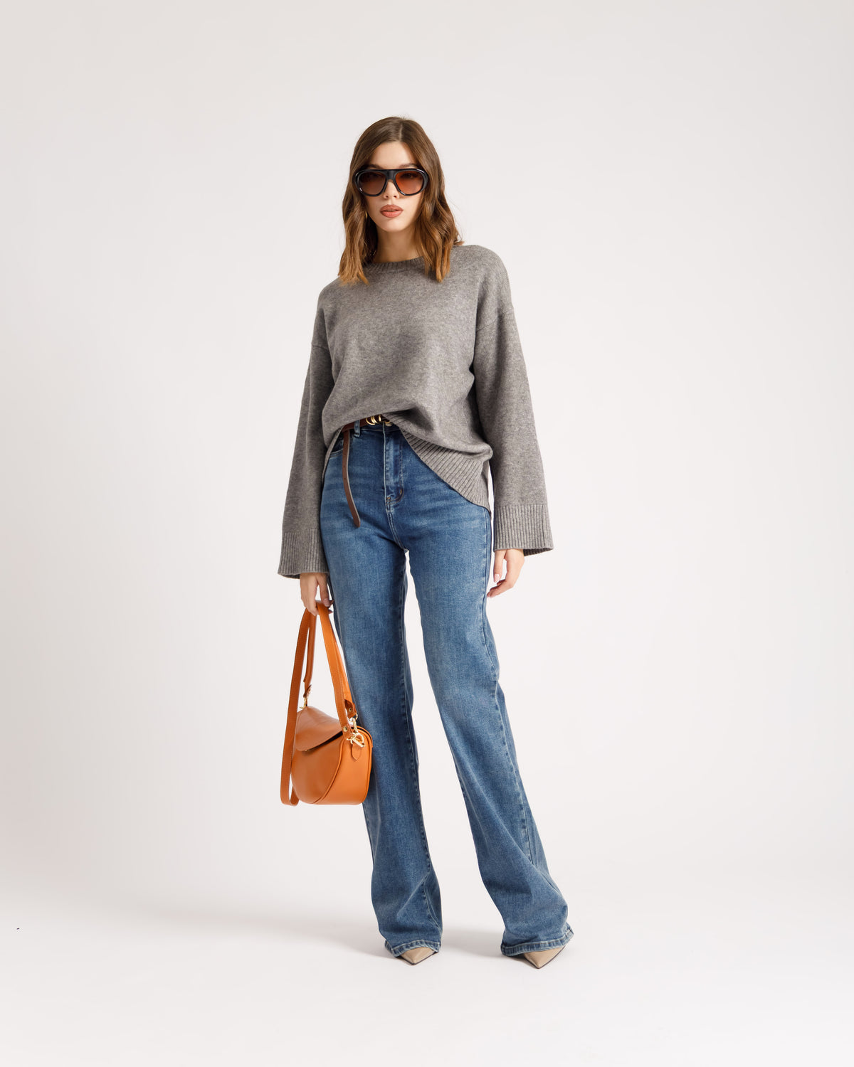 Maglione con manica a tubo - PL4950