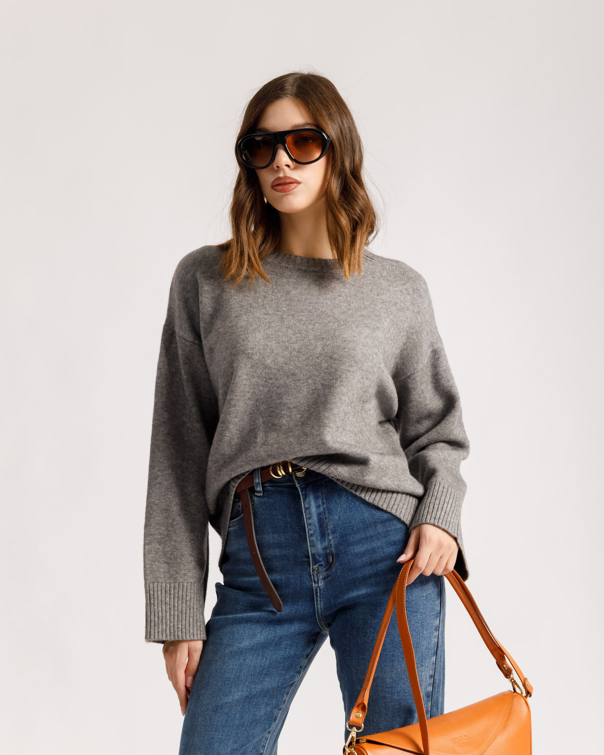 Maglione con manica a tubo - PL4950