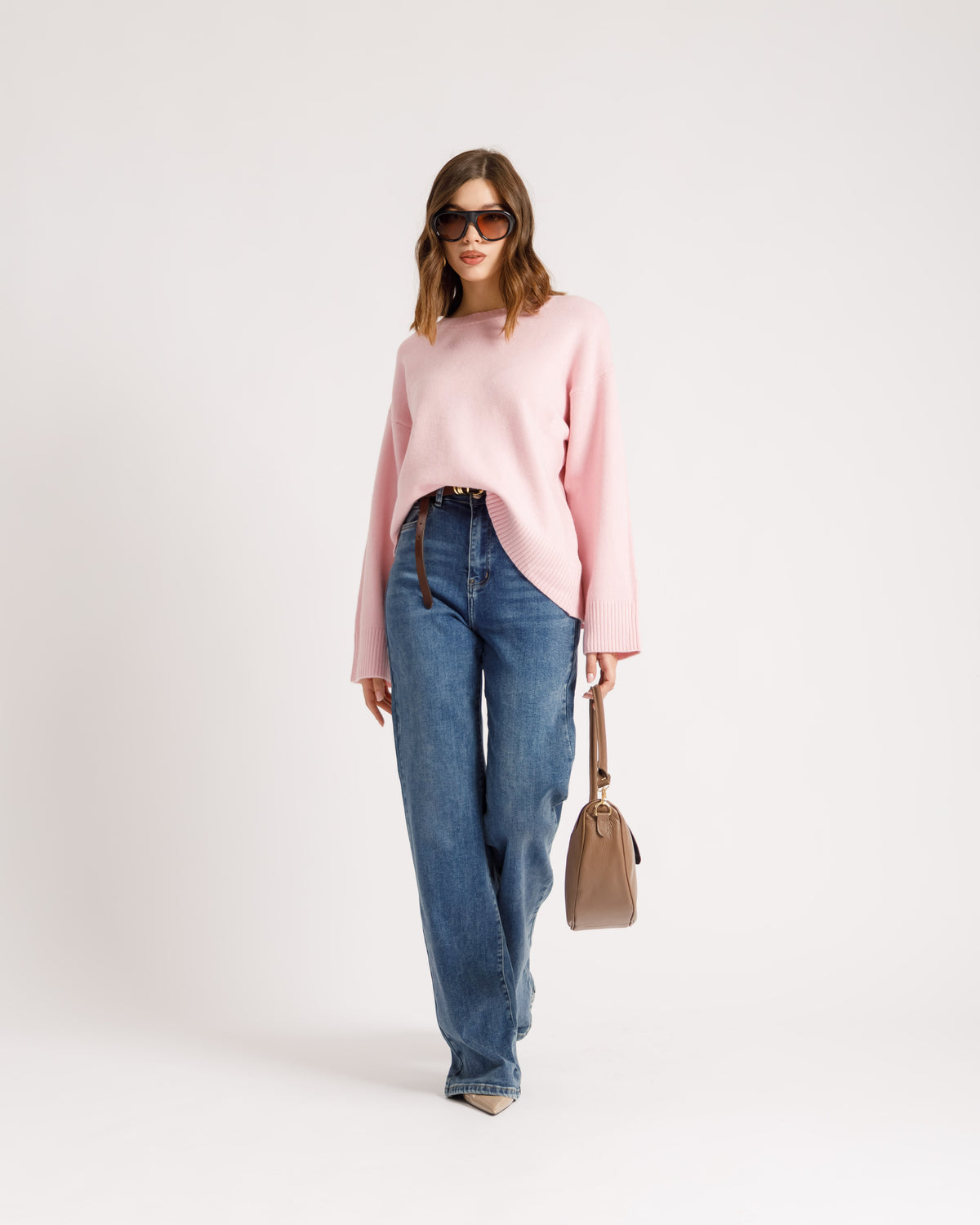 Maglione con manica a tubo - PL4950