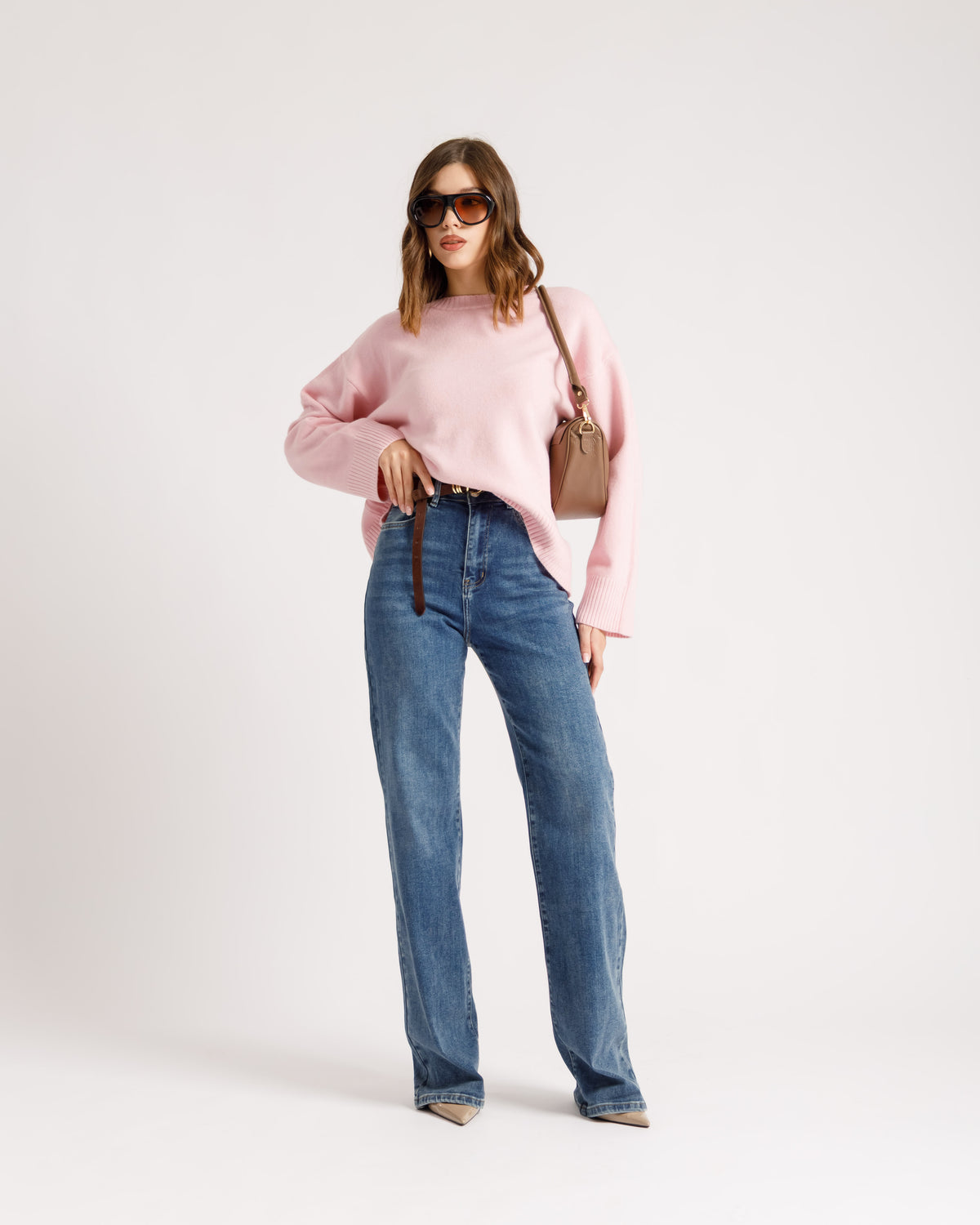 Maglione con manica a tubo - PL4950