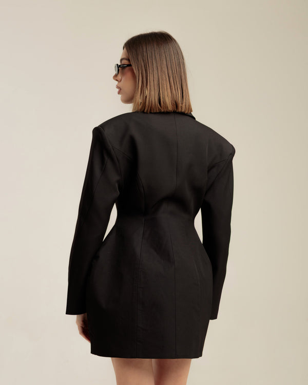 Blazer dress con struttura - V13173