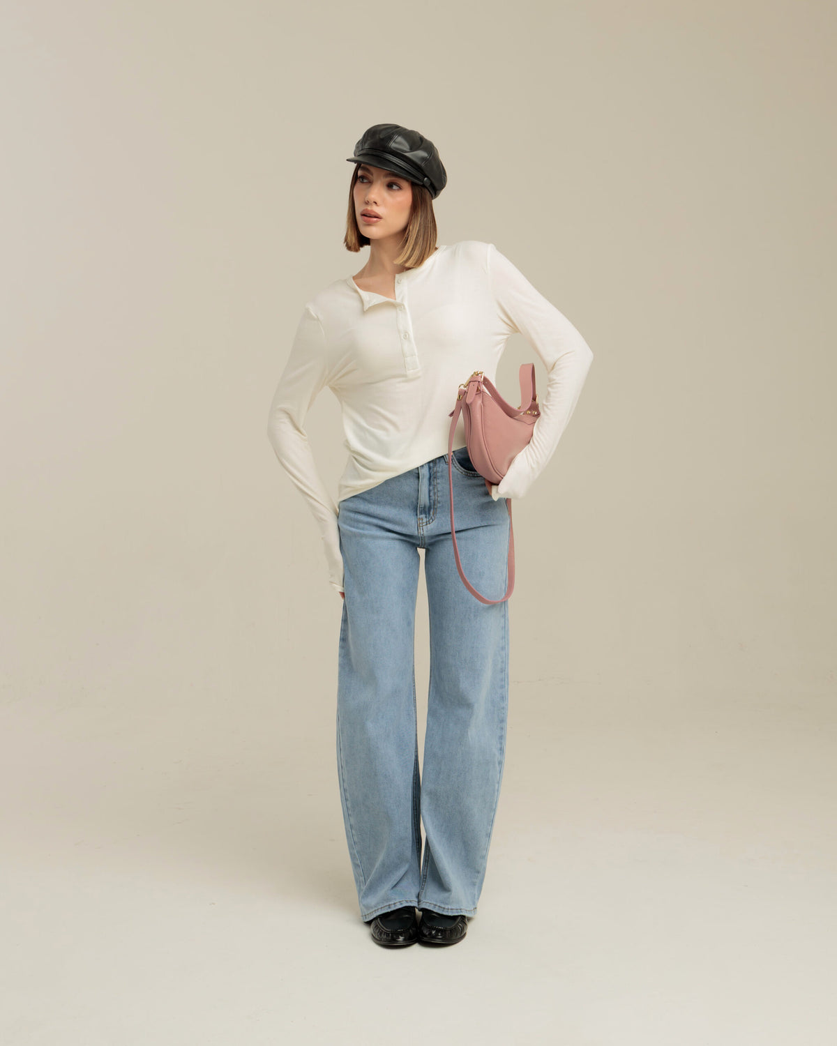 Maglia con bottoni - H13372