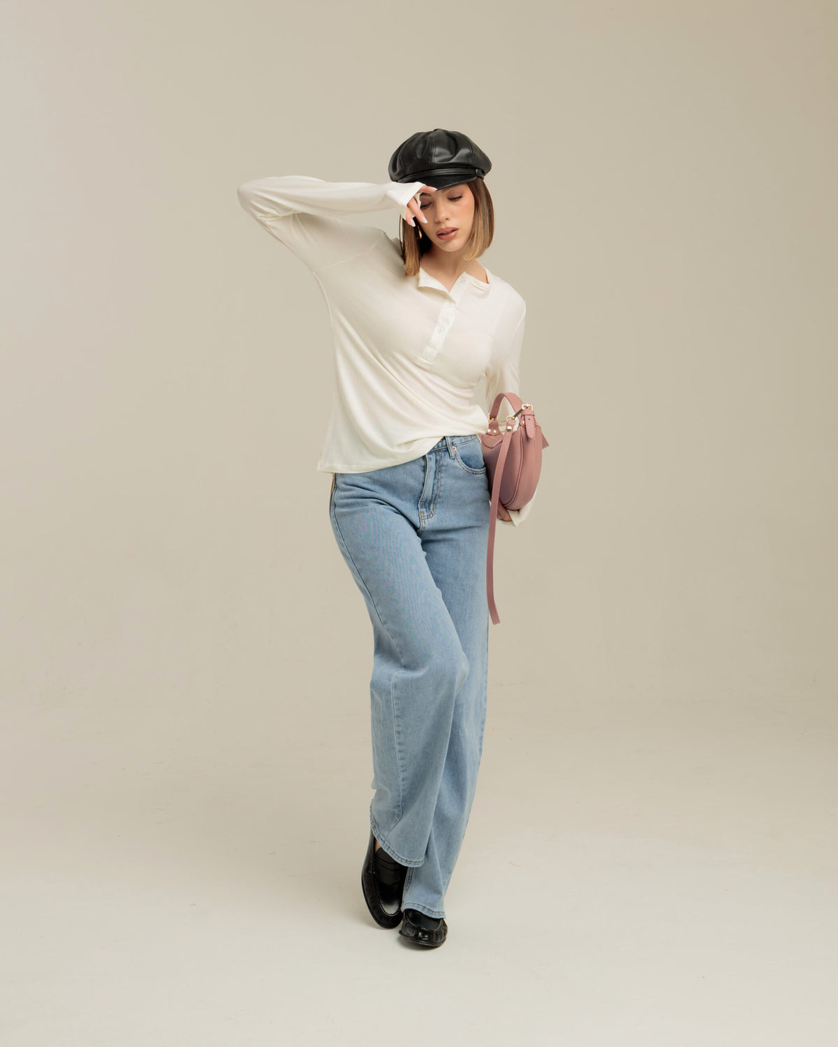 Maglia con bottoni - H13372