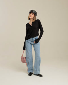 Maglia con bottoni - H13372