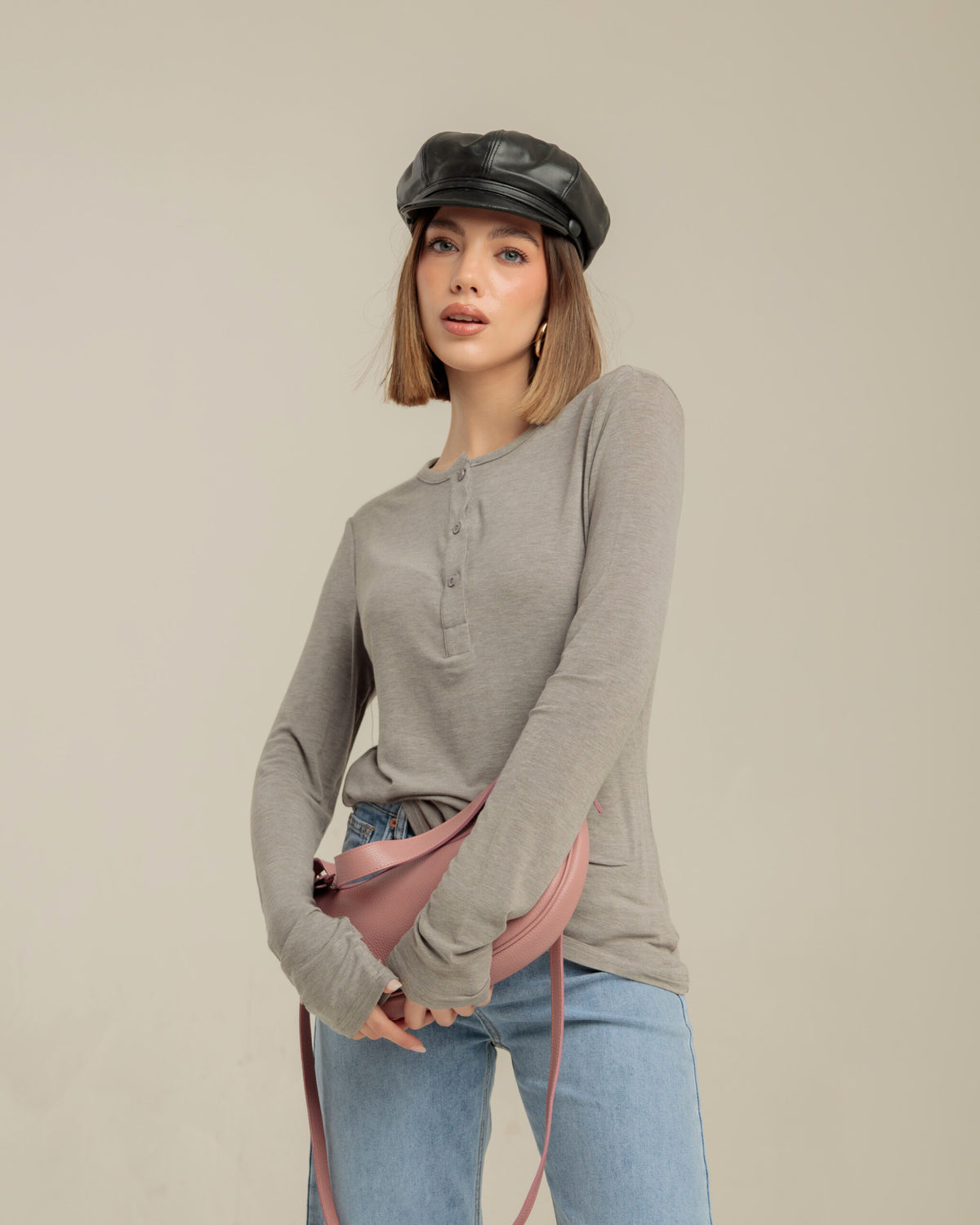 Maglia con bottoni - H13372