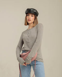 Maglia con bottoni - H13372