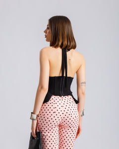 Top corsetto con stringhe - 71341