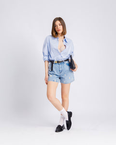 Shorts denim margherite - T945