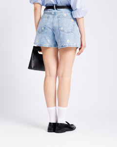 Shorts denim margherite - T945