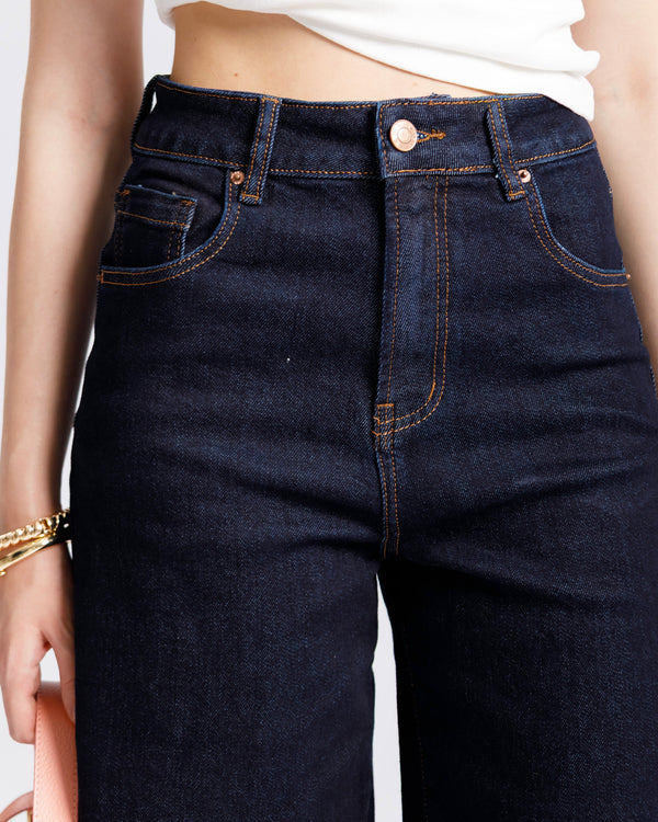 Bermuda denim blu scuro - 3040