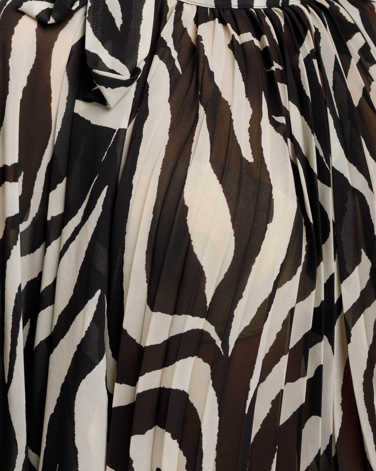 Camicia animalier con colletto - H1289007