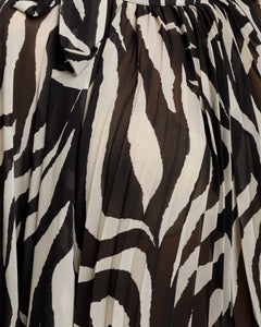 Camicia animalier con colletto - H1289007