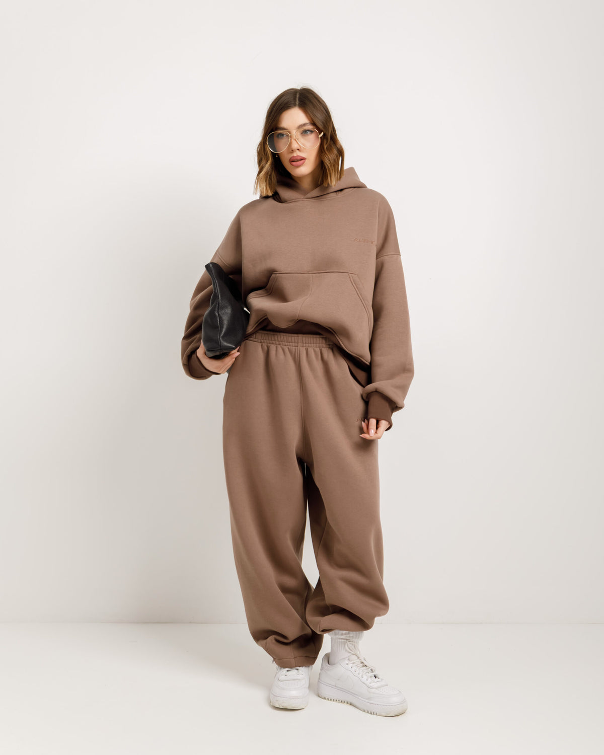 Felpa oversize con cappuccio ALTHÉA  - C197 slcb