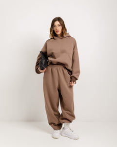 Felpa oversize con cappuccio ALTHÉA  - C197 slcb