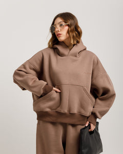 Felpa oversize con cappuccio ALTHÉA  - C197 slcb