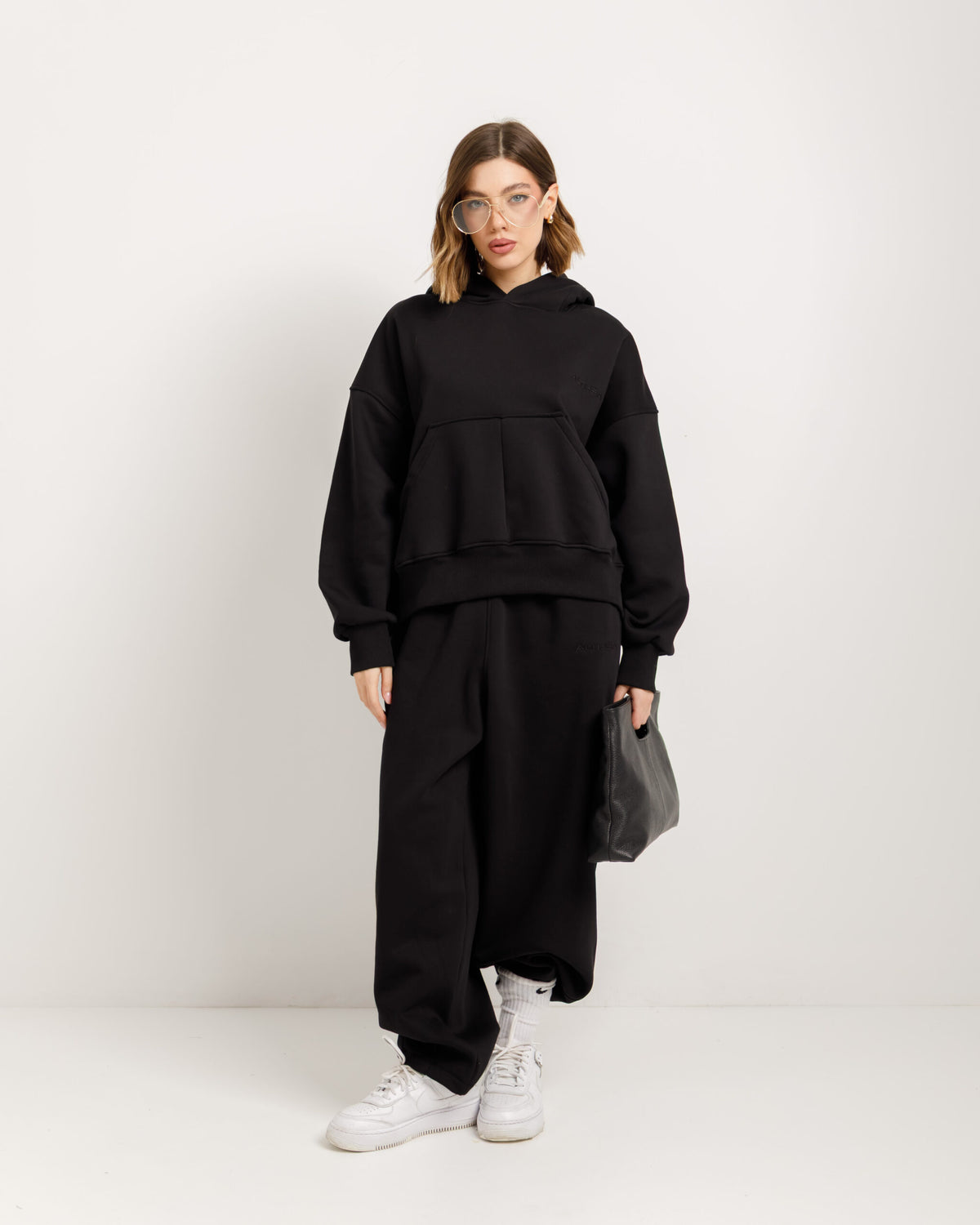 Felpa oversize con cappuccio ALTHÉA  - C197 slcb