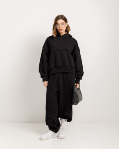 Felpa oversize con cappuccio ALTHÉA  - C197 slcb